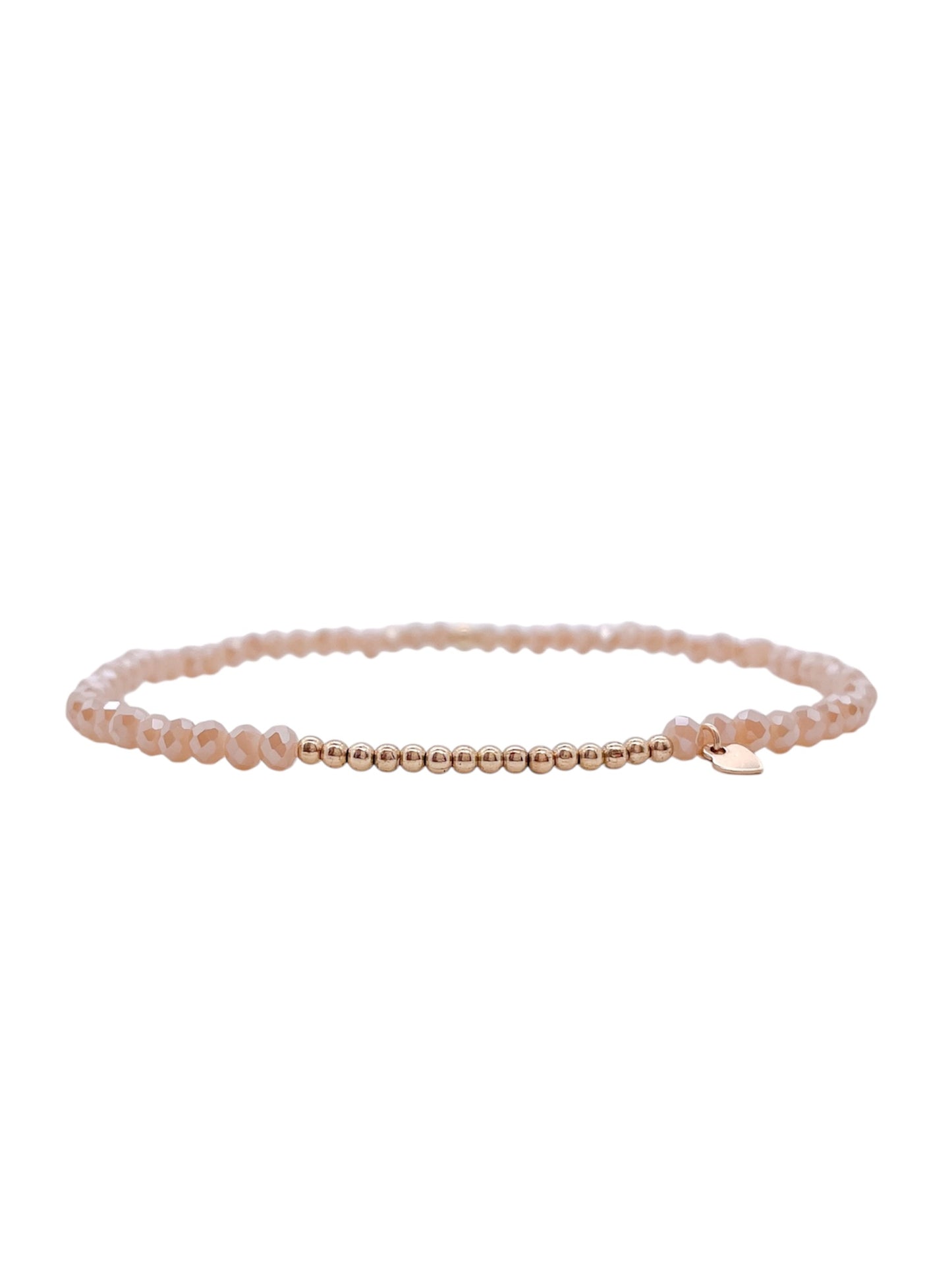 Alura stretch armband beige