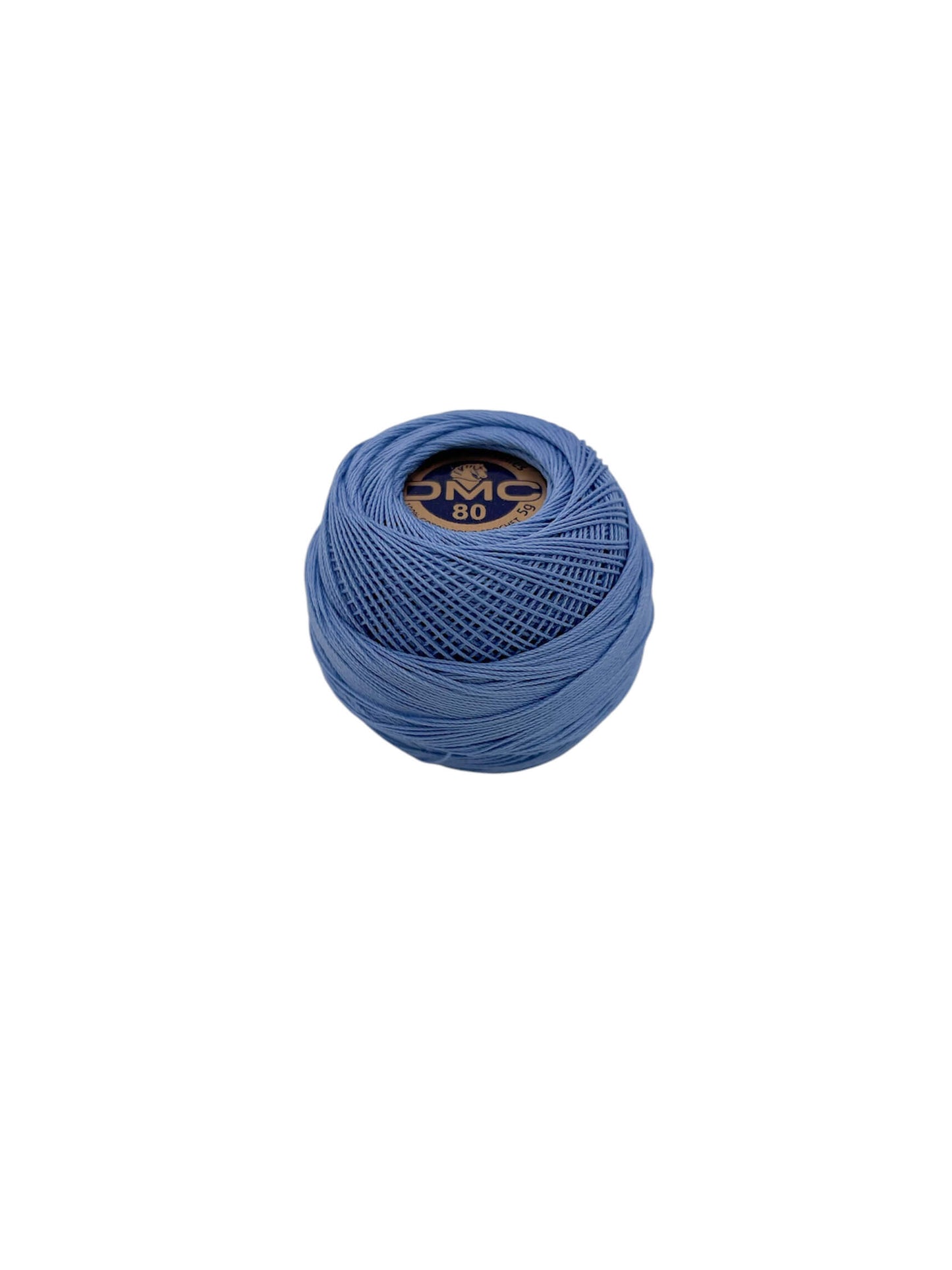 DMC 80 coton spécial dentelles lavendel blauw