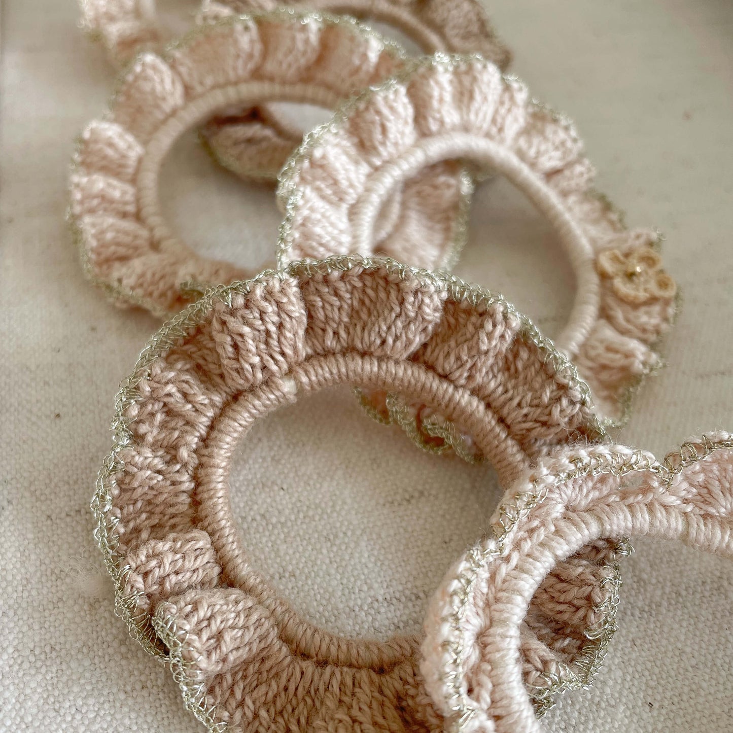 Haarelastiek Rosaly Taupe