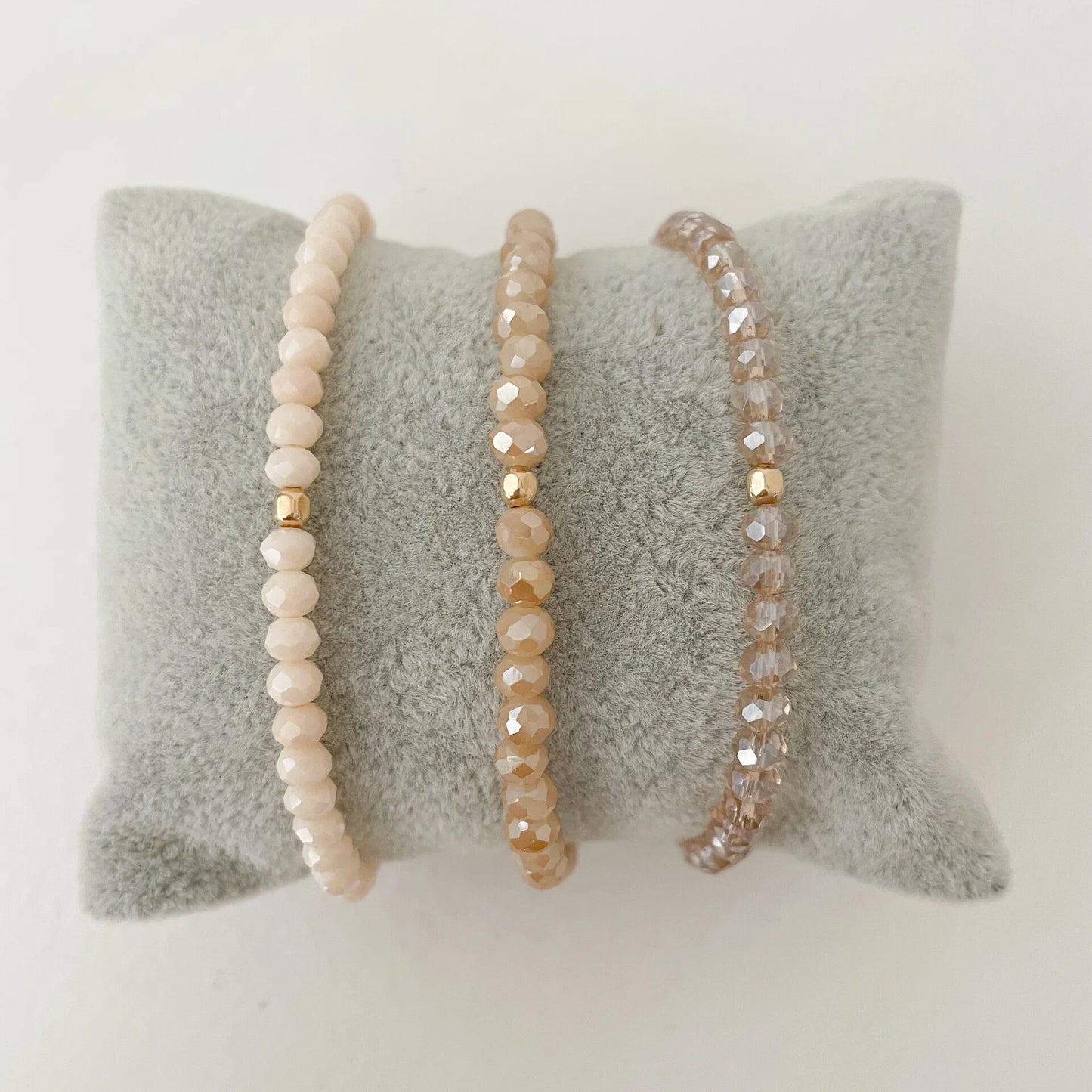 Lux facet stretch armband