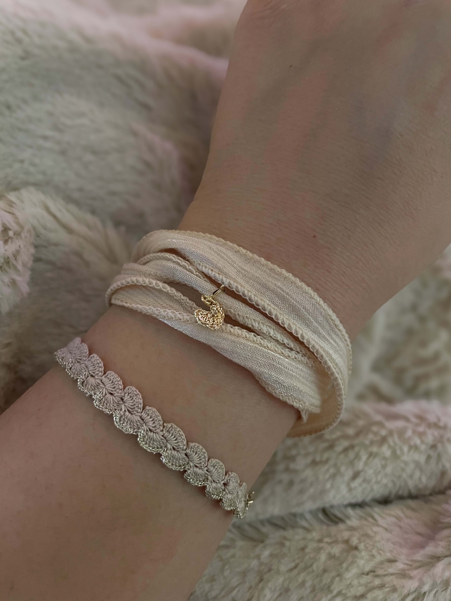 Mila lint armband