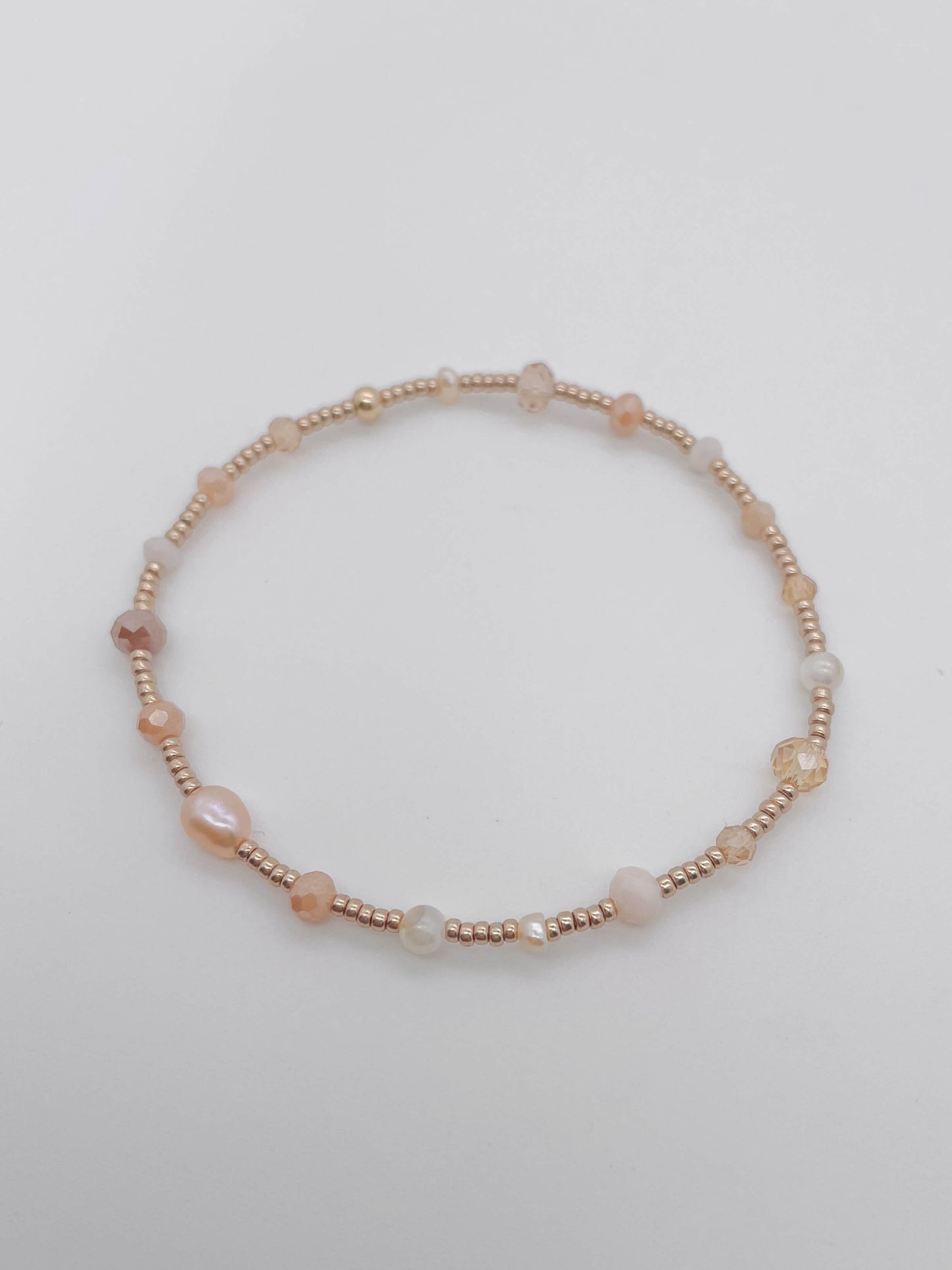 Nola beige armband