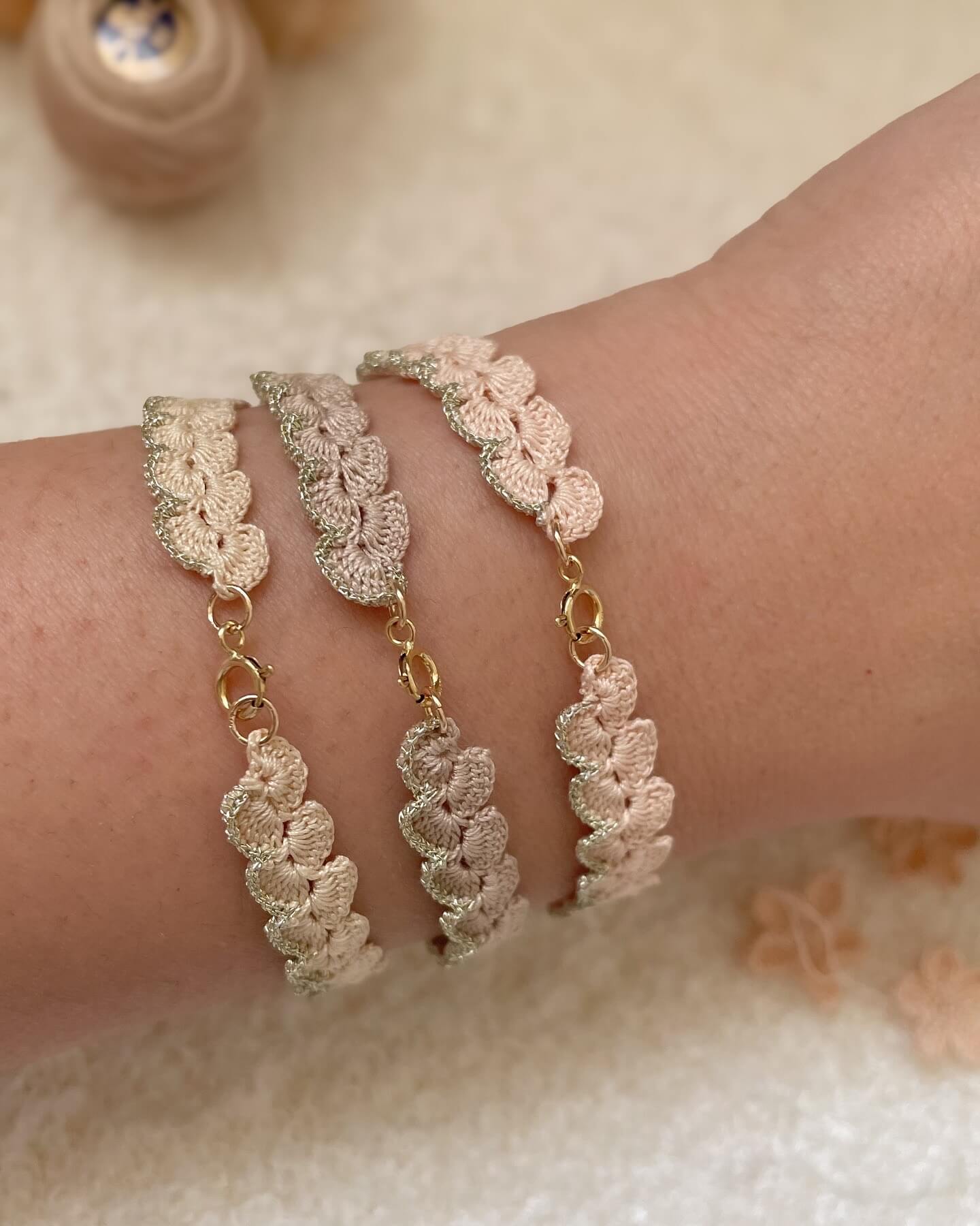 Zola gehaakte armband