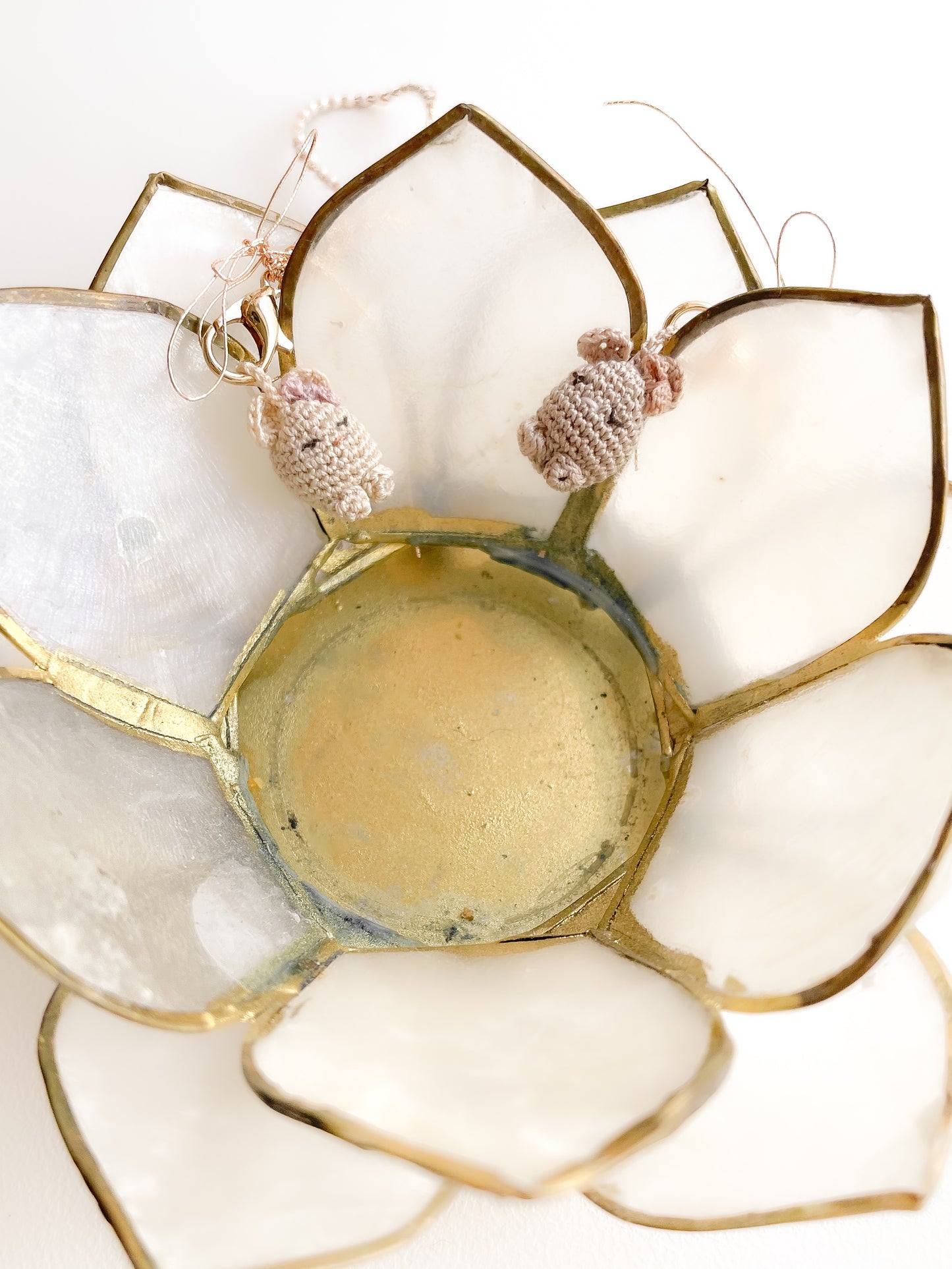 Ginny micro gehaakte amigurumi bag charm