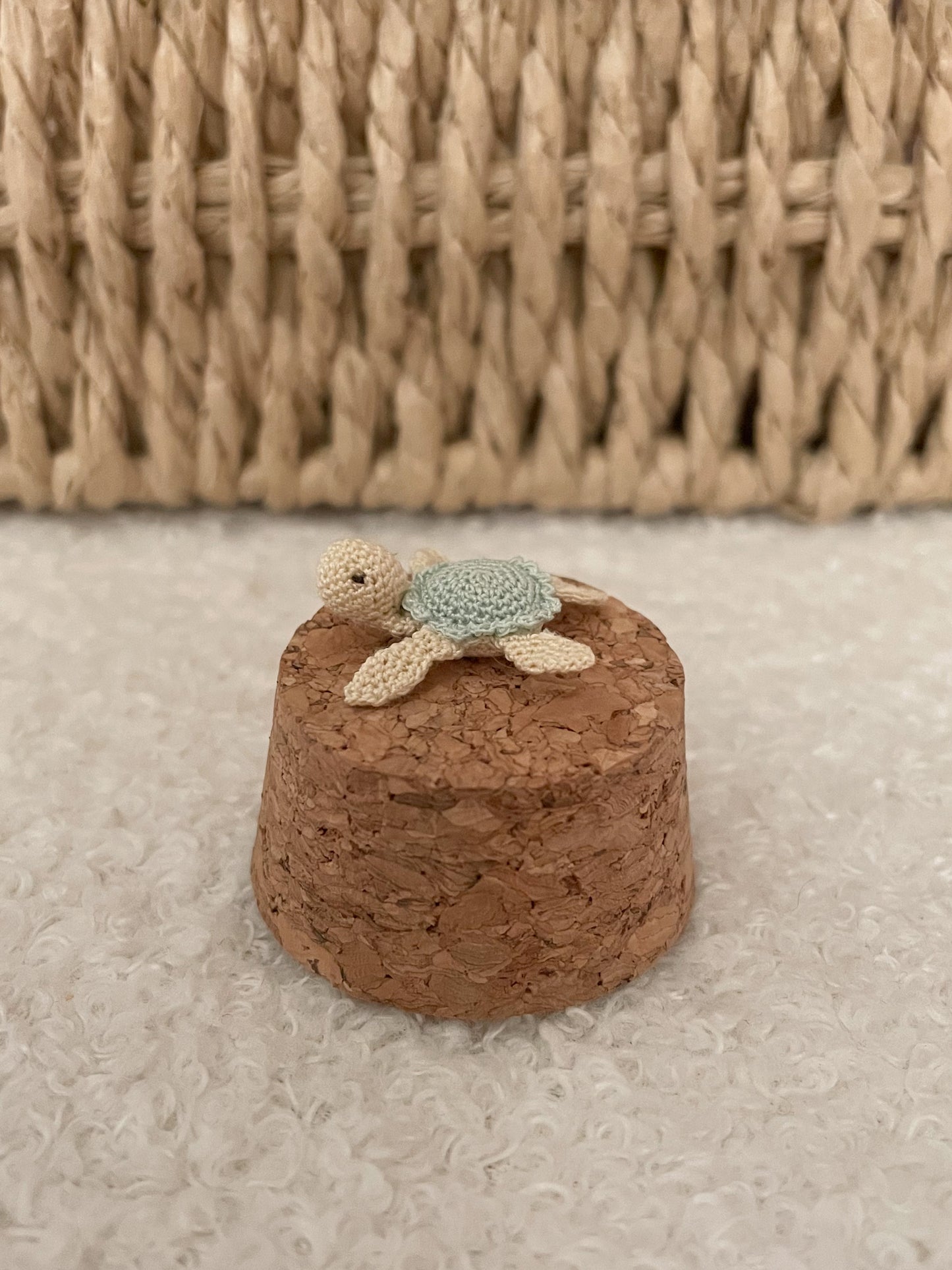 Misty micro gehaakte amigurumi schildpadje