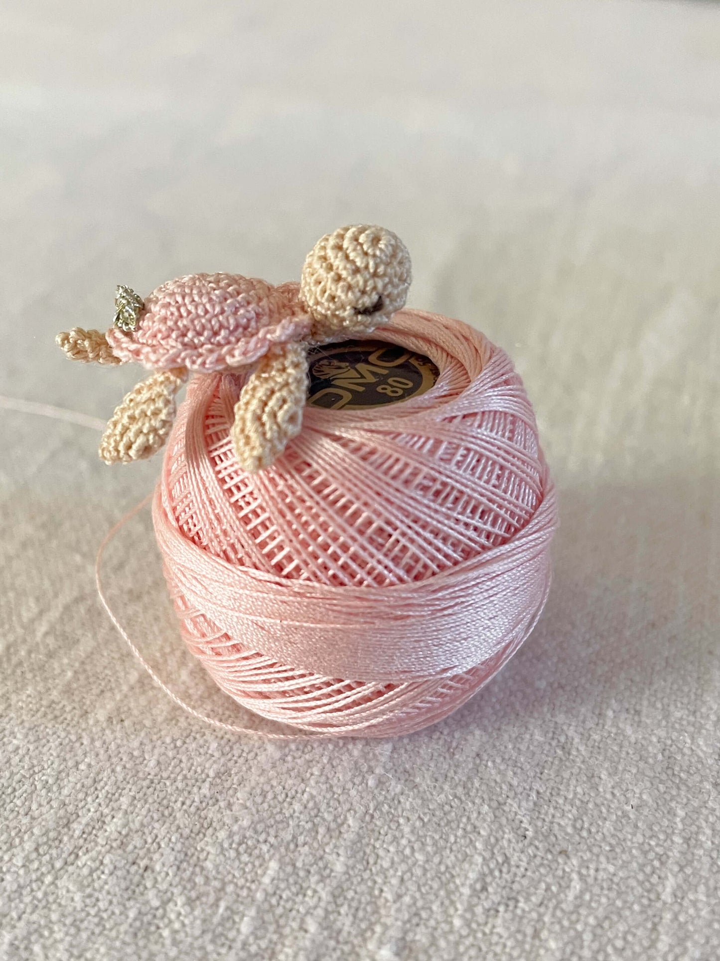 Misty micro gehaakte amigurumi schildpadje