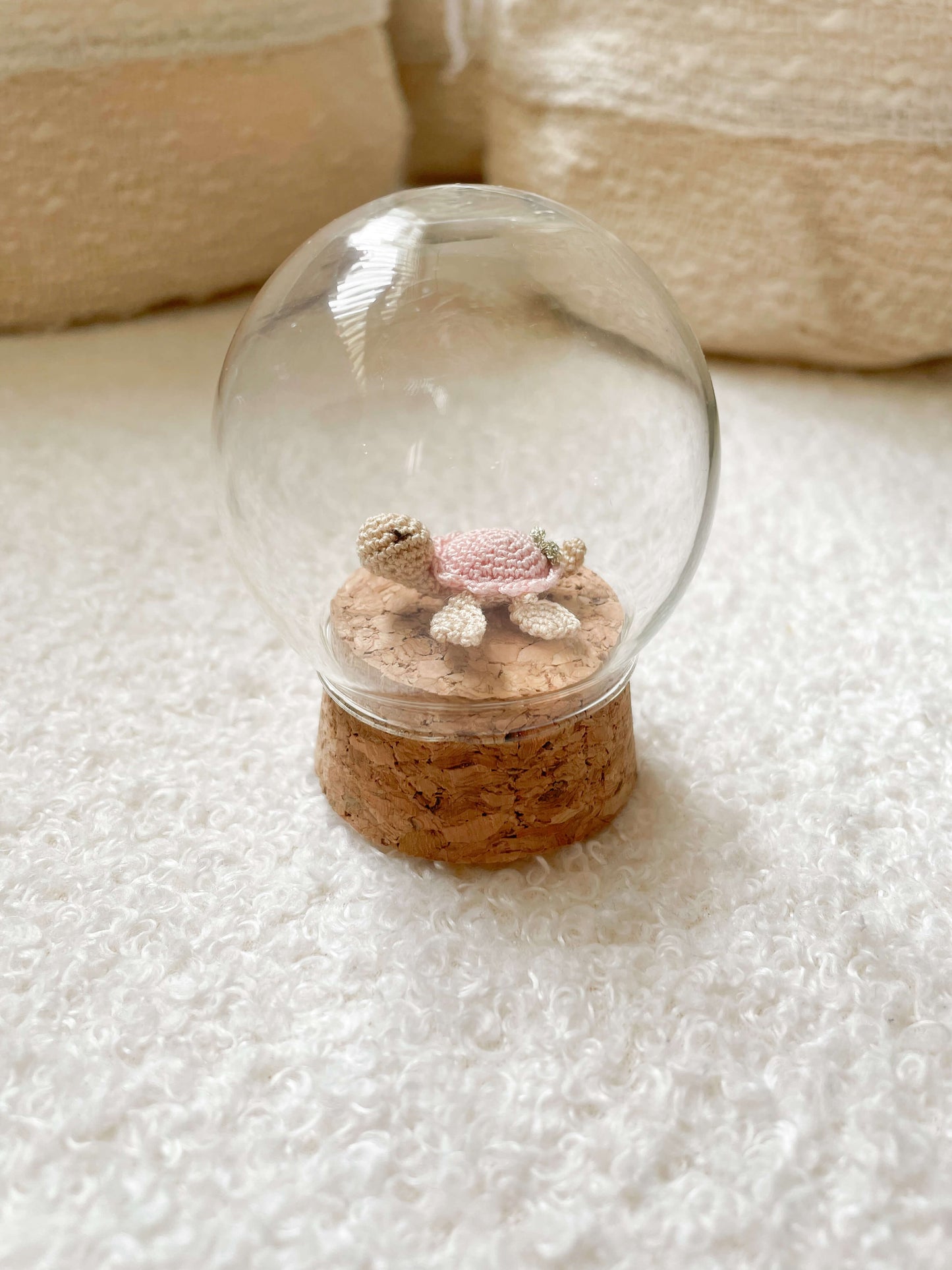 Misty micro gehaakte amigurumi schildpadje